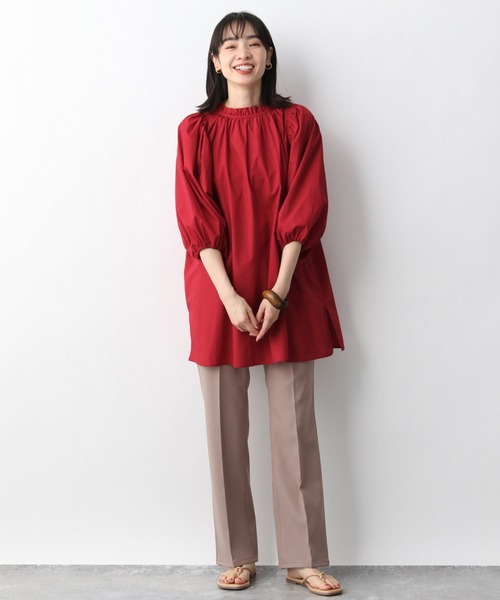 A part by(アパートバイ)の「Wranglerドレスパンツ 939480(その他パンツ・レディース・チャコールグレー/ベージュ/アイボリー・SMALL/MEDIUM)」の12枚目の写真