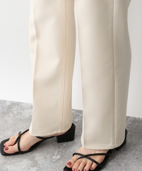 A part by(アパートバイ)の「Wranglerドレスパンツ 939480(その他パンツ・レディース・チャコールグレー/ベージュ/アイボリー・SMALL/MEDIUM)」の10枚目の写真