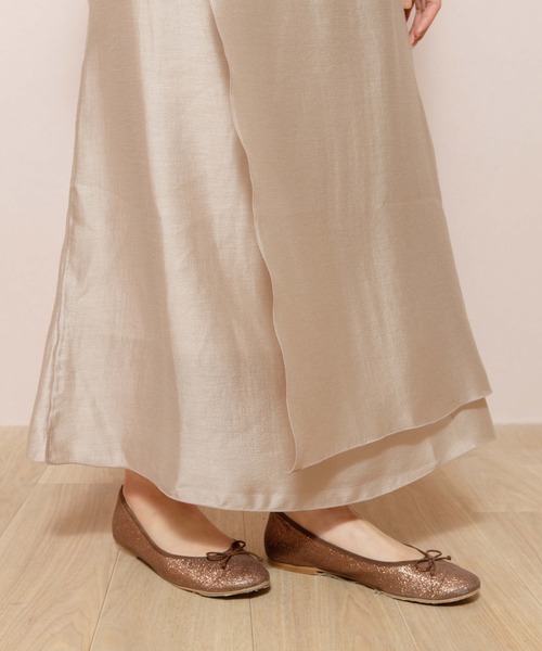 flower（フラワー）の「ウォータリーラップスカート2（スカート・レディース・ベージュ/グレー・FREE）」の17枚目の写真