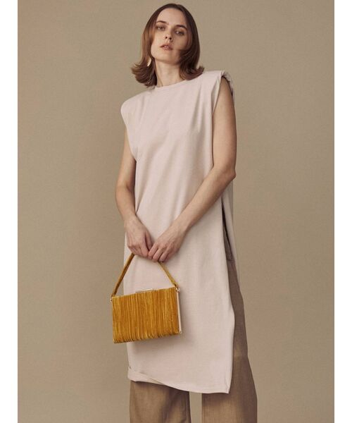 COTORICA（コトリカ）の「サイドZIPショルダーパッドワンピース（ワンピース・レディース・ブラック/ベージュ/ピンク・SMALL/MEDIUM）」の11枚目の写真