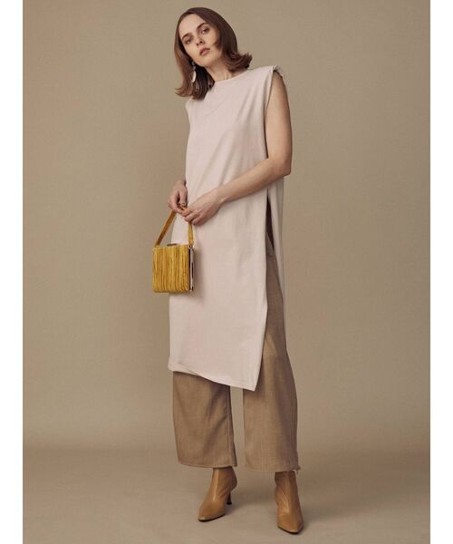 COTORICA（コトリカ）の「サイドZIPショルダーパッドワンピース（ワンピース・レディース・ブラック/ベージュ/ピンク・SMALL/MEDIUM）」の8枚目の写真