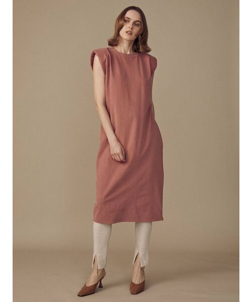 COTORICA（コトリカ）の「サイドZIPショルダーパッドワンピース（ワンピース・レディース・ブラック/ベージュ/ピンク・SMALL/MEDIUM）」の13枚目の写真