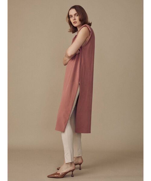 COTORICA（コトリカ）の「サイドZIPショルダーパッドワンピース（ワンピース・レディース・ブラック/ベージュ/ピンク・SMALL/MEDIUM）」の10枚目の写真