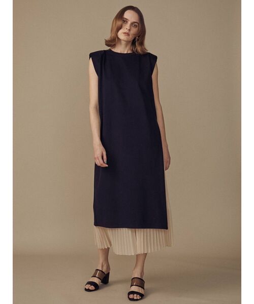 COTORICA（コトリカ）の「サイドZIPショルダーパッドワンピース（ワンピース・レディース・ブラック/ベージュ/ピンク・SMALL/MEDIUM）」の12枚目の写真