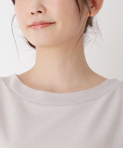 pink adobe（ピンクアドベ）の「◆【M-3L/毛玉になりにくい】ドッキングワンピース（ワンピース・レディース・ブラック/ブラウン系/ライトグレー/ライトグリーン・44/38/42/40）」の11枚目の写真