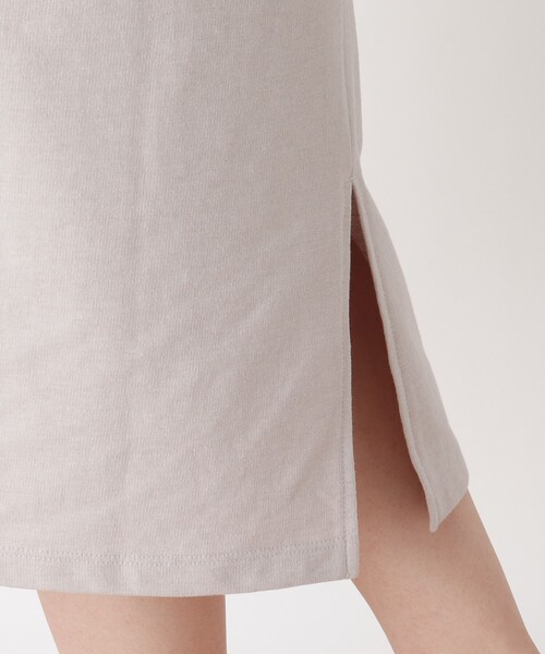 pink adobe（ピンクアドベ）の「◆【M-3L/毛玉になりにくい】ドッキングワンピース（ワンピース・レディース・ブラック/ブラウン系/ライトグレー/ライトグリーン・44/38/42/40）」の9枚目の写真