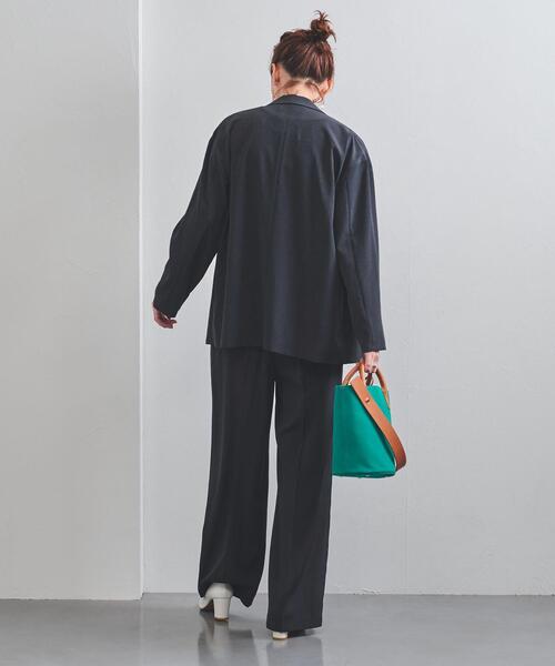 UNITED ARROWS（ユナイテッドアローズ）の「UBC TA/P テーラード シャツジャケット◆（テーラードジャケット・レディース・ブラウン/ネイビー・38/36）」の11枚目の写真