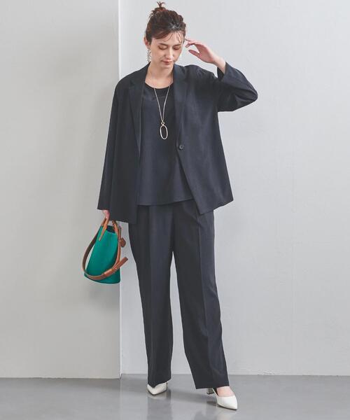 UNITED ARROWS（ユナイテッドアローズ）の「UBC TA/P テーラード シャツジャケット◆（テーラードジャケット・レディース・ブラウン/ネイビー・38/36）」の9枚目の写真