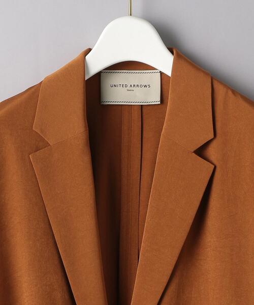 UNITED ARROWS（ユナイテッドアローズ）の「UBC TA/P テーラード シャツジャケット◆（テーラードジャケット・レディース・ブラウン/ネイビー・38/36）」の6枚目の写真
