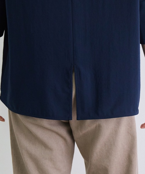 ROPE' PICNIC(ロペピクニック)の「【抗菌加工】ストレッチジョーゼットブラウス(シャツ/ブラウス・レディース・ライトグレー/ネイビー・38)」の10枚目の写真