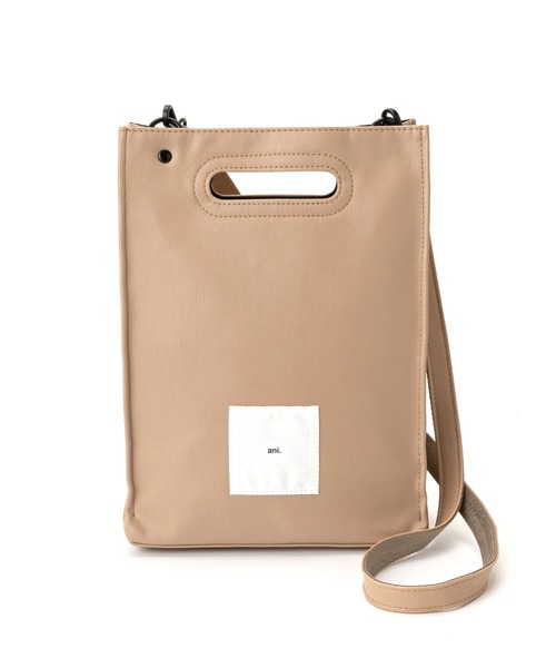 Daily russet（デイリー ラシット）の「【ani.】ワンハンドショルダーバッグ（ショルダーバッグ・レディース・ブラック/ベージュ・FREE）」の7枚目の写真