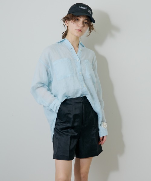 Whim Gazette（ウィムガゼット）の「ラミー製品染めシャツ