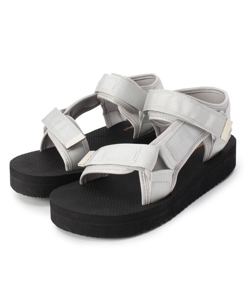 pink adobe(ピンクアドベ)の「◆【おでかけ相棒サンダル】スポーツサンダル(サンダル・レディース・ブラック/グレー/キャメル/ブラウン系・35/45/25)」の2枚目の写真