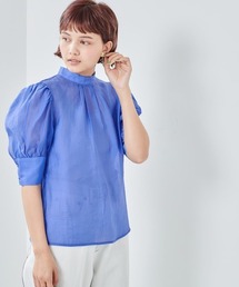 cepo | シアーボリュームパフスリーブ　ブラウス(シャツ/ブラウス)