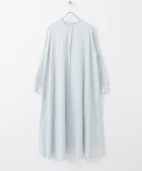 URBAN RESEARCH DOORS（アーバンリサーチドアーズ）の「コットンシアーシャツワンピース（ワンピース・レディース・ベージュ/ブルー・ONE）」の20枚目の写真