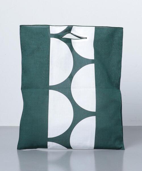 ROBERT FRASER（ロバートフレイザー）の「【別注】＜ROBERT FRASER (ロバート・フレイザー) ＞ ハンカチ エコバッグ（バンダナ/スカーフ・メンズ・ブラック/ケリー・FREE）」の4枚目の写真