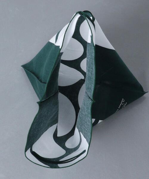 ROBERT FRASER（ロバートフレイザー）の「【別注】＜ROBERT FRASER (ロバート・フレイザー) ＞ ハンカチ エコバッグ（バンダナ/スカーフ・メンズ・ブラック/ケリー・FREE）」の5枚目の写真