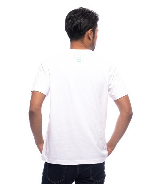 BILLABONG(ビラボン)の「BILLABONG メンズ 【CLOUD NINE】 【RED WHITE COLLECTION】 UNITY WAVE PRINT Tシャツ 【2021年夏モデル】/ビラボン半袖Tシャツ(Tシャツ/カットソー・メンズ・ホワイト系その他/ブラック/ホワイト・SMALL/X-LARGE/MEDIUM/LARGE)」の6枚目の写真