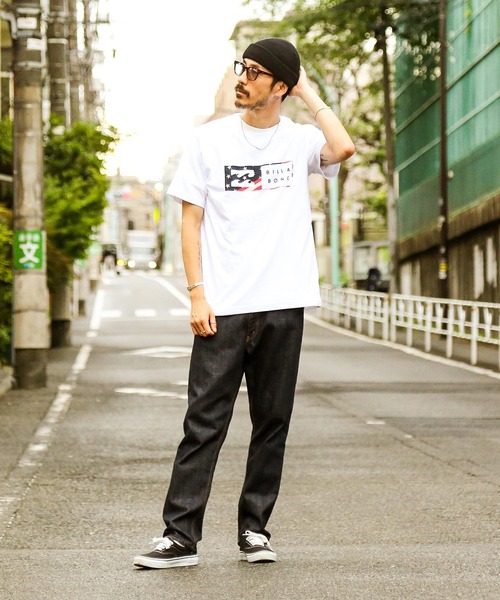 BILLABONG(ビラボン)の「BILLABONG メンズ 【CLOUD NINE】 【RED WHITE COLLECTION】 UNITY WAVE PRINT Tシャツ 【2021年夏モデル】/ビラボン半袖Tシャツ(Tシャツ/カットソー・メンズ・ホワイト系その他/ブラック/ホワイト・SMALL/X-LARGE/MEDIUM/LARGE)」の21枚目の写真