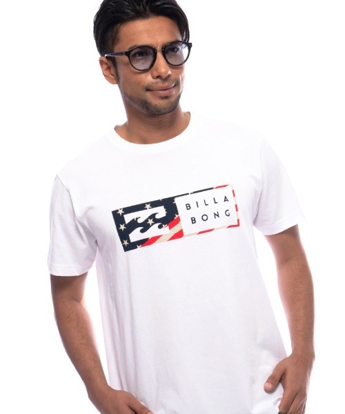 BILLABONG(ビラボン)の「BILLABONG メンズ 【CLOUD NINE】 【RED WHITE COLLECTION】 UNITY WAVE PRINT Tシャツ 【2021年夏モデル】/ビラボン半袖Tシャツ(Tシャツ/カットソー・メンズ・ホワイト系その他/ブラック/ホワイト・SMALL/X-LARGE/MEDIUM/LARGE)」の22枚目の写真