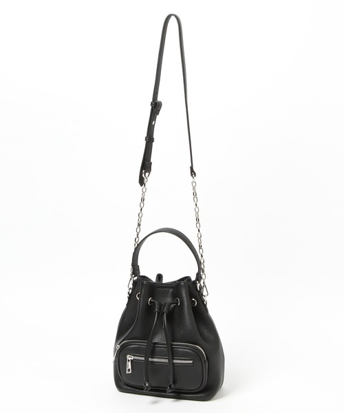 PAGEBOY（ページボーイ）の「モードキンチャクバッグ（ショルダーバッグ・レディース・ブラック/ゼブラ・ONE SIZE）」の9枚目の写真