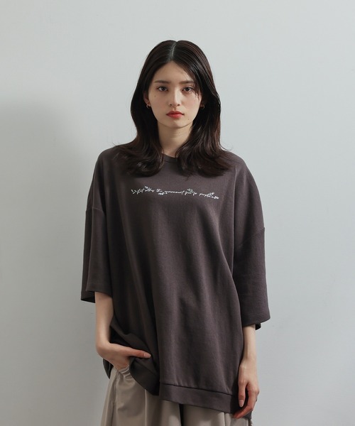 JUNRED（ジュンレッド）の「2ポイントショートスリーブワイドPO（Tシャツ/カットソー・メンズ・ホワイト/グリーン/ブルー系その他4/ブラック/ブルー系その他5/ミント/ホワイト系その他/ライトグレー/チャコールグレー/ブルー・S/M/L）」の17枚目の写真