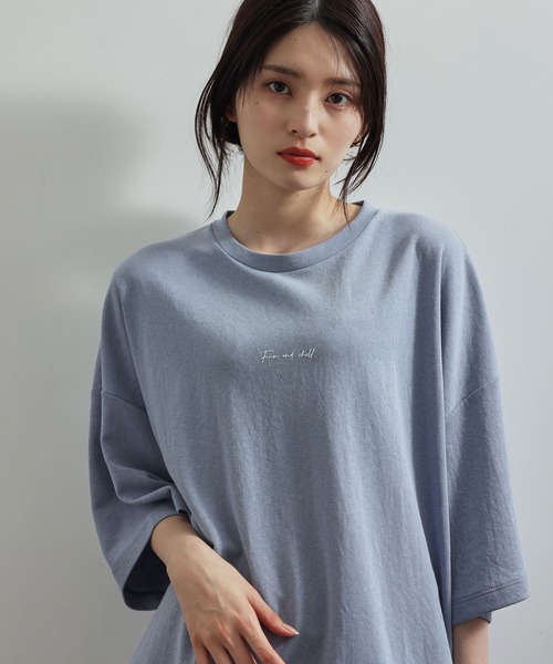 JUNRED（ジュンレッド）の「2ポイントショートスリーブワイドPO（Tシャツ/カットソー・メンズ・ホワイト/グリーン/ブルー系その他4/ブラック/ブルー系その他5/ミント/ホワイト系その他/ライトグレー/チャコールグレー/ブルー・S/M/L）」の11枚目の写真