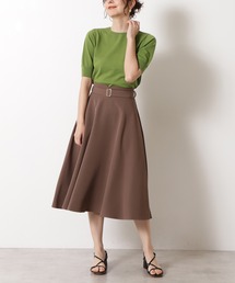 N.（N. Natural Beauty Basic） | 【追加生産】◆ゴールドバックルフレアスカート(スカート)