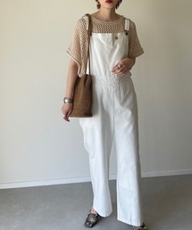 y/m by misato | セーラーパンツアレンジサロペット(サロペット/オーバーオール)