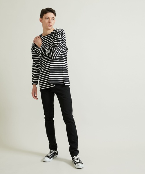 VALLIS by FACTOTUM(ヴァリスバイファクトタム)の「STUDIOUS別注 ロゴワッペンバスクシャツ(Tシャツ/カットソー・メンズ・グレー/ブラウン/パープル/カーキ/ブラック・LARGE/MEDIUM)」の11枚目の写真