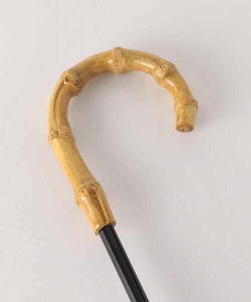 BEAUTY&YOUTH UNITED ARROWS（ビューティーアンドユースユナイテッドアローズ）の「BY バンブーハンドル マルチパイピング パラソル2/日傘 -晴雨兼用- ◆（長傘・レディース・ライトグレー/ブラック・FREE）」の11枚目の写真