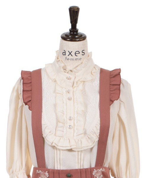 axes femme（アクシーズファム）の「サス付フィッシュテールＳＫ（スカート・レディース・ネイビー/カーキ/オレンジ・MEDIUM）」の17枚目の写真