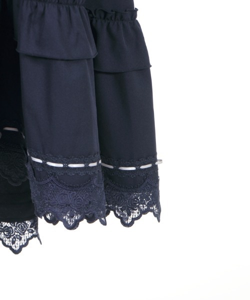 axes femme（アクシーズファム）の「サス付フィッシュテールＳＫ（スカート・レディース・ネイビー/カーキ/オレンジ・MEDIUM）」の9枚目の写真