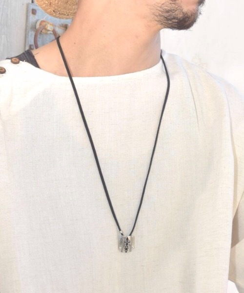 チャイハネ（チャイハネ）の「【チャイハネ】ベルベラMEN'Sネックレス（ネックレス・メンズ・ブラック/シルバー/ゴールド・FREE）」の7枚目の写真