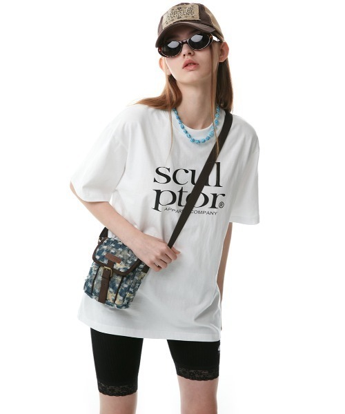 SCULPTOR（スカルプター）の「RETRO LOGO BOXY TEE/レトロロゴ