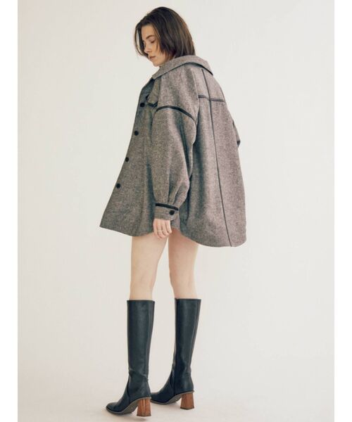 EVRIS（エヴリス）の「ウッドヒールロングブーツ（ブーツ）」 - WEAR