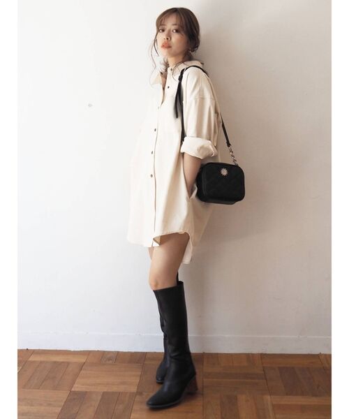 ウッドヒールロングブーツ EVRIS（エヴリス）の「ウッドヒールロングブーツ（ブーツ）」 - WEAR