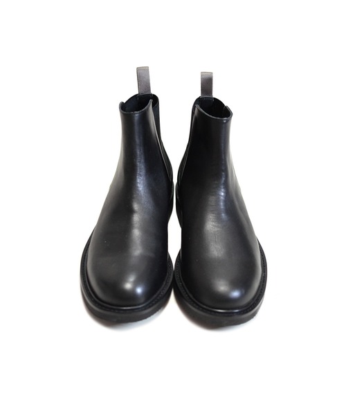 Senti(センティ)の「SIDE GORE BOOTS(ブーツ・メンズ・ブラック・40/41/42/43)」の2枚目の写真