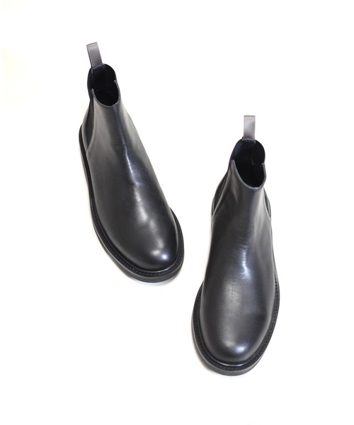 Senti(センティ)の「SIDE GORE BOOTS(ブーツ・メンズ・ブラック・40/41/42/43)」の6枚目の写真