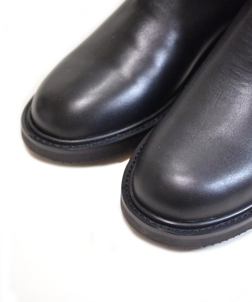 Senti(センティ)の「SIDE GORE BOOTS(ブーツ・メンズ・ブラック・40/41/42/43)」の5枚目の写真
