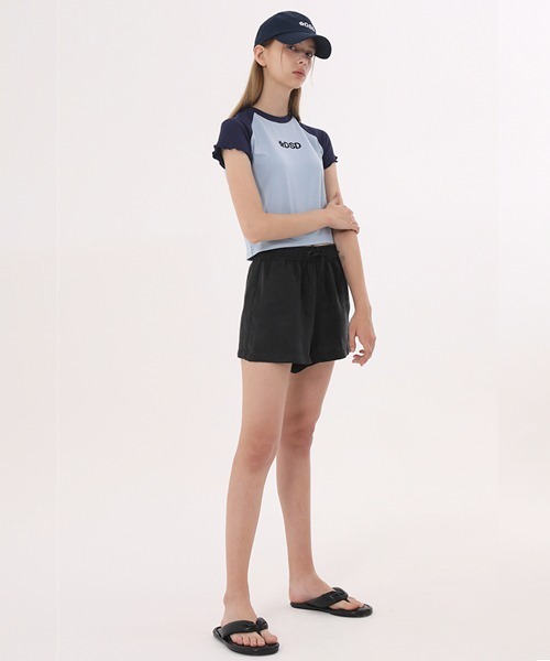 ODD STUDIO(オッドスタジオ)の「【ODD STUDIO × nanacrew】DAISY LOGO RAGLAN T-SHIRT / オッドスタジオ×ナナクルー デイジー ロゴ ラグラン Tシャツ(Tシャツ/カットソー・レディース・サンドベージュ/スカイブルー/ピンク・FREE)」の17枚目の写真