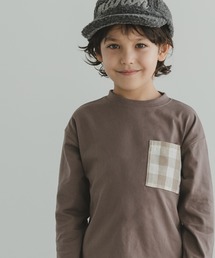 【なめらか肌触り】ユニセックス胸ポケットロンT