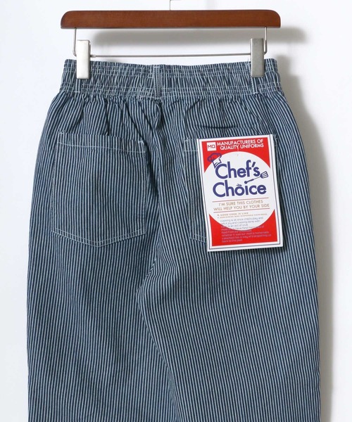 Lazar(ラザル)の「Chef's Pants/ワイドテーパード シェフパンツ/イージーパンツ/ワークパンツ/カラーパンツ(チノパンツ・メンズ・チャコールグレー/ブラック/ベージュ/ネイビー/オフホワイト/オリーブ/インディゴブルー/ブラック系その他/ブルー系その他/ワンウォッシュ/グレイッシュブルー・M/L/XL)」の13枚目の写真