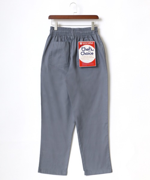 Lazar(ラザル)の「Chef's Pants/ワイドテーパード シェフパンツ/イージーパンツ/ワークパンツ/カラーパンツ(チノパンツ・メンズ・チャコールグレー/ブラック/ベージュ/ネイビー/オフホワイト/オリーブ/インディゴブルー/ブラック系その他/ブルー系その他/ワンウォッシュ/グレイッシュブルー・M/L/XL)」の16枚目の写真