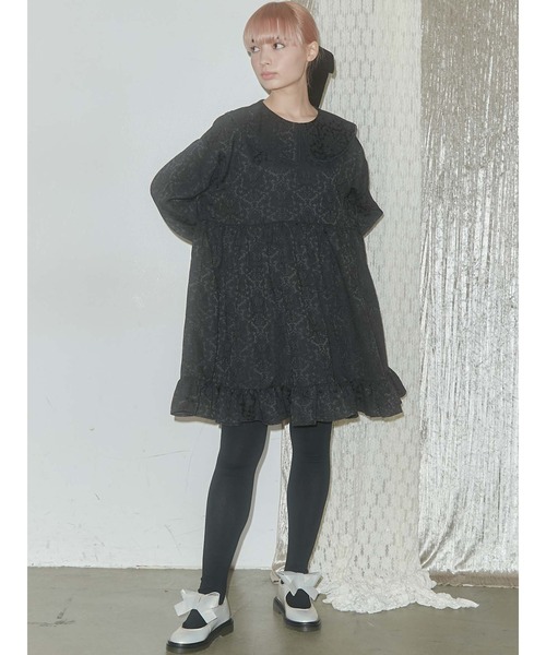 merry jenny（メリージェニー）の「咲いたタイツ（タイツ/ストッキング・レディース・ブラック・FREE）」の13枚目の写真