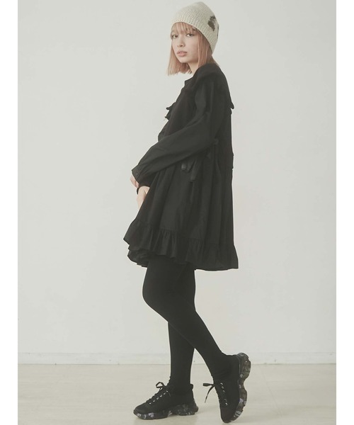 merry jenny（メリージェニー）の「咲いたタイツ（タイツ/ストッキング・レディース・ブラック・FREE）」の18枚目の写真