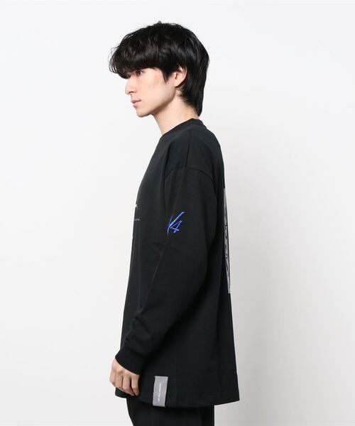 A4A（エーフォーエー）の「A4A/エーフォーエー/FRAME LST（Tシャツ/カットソー・メンズ・ブラック/ホワイト・FREE）」の3枚目の写真