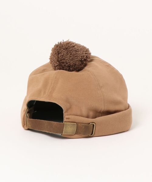 GRIN BUDDY(グリンバディ)の「【GRIN BUDDY/グリンバディ】【キッズ】ポンロールキャップ/Pon Roll Cap(キャップ・キッズ・ブルー/ベージュ・54)」の4枚目の写真