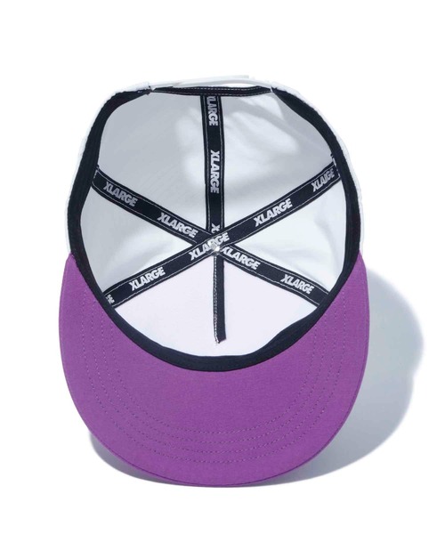 XLARGE（エクストララージ）の「MOUNTAIN LOGO CAP（キャップ・メンズ・ホワイト/ベージュ・ONE SIZE）」の10枚目の写真