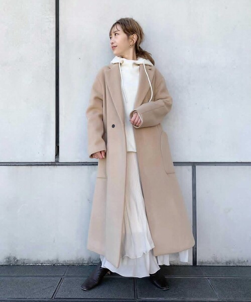 DRESSTERIOR（ドレステリア）の「◆レイヤードプリーツスカート（スカート・レディース・アイボリー/チャコールグレー・36/38）」の21枚目の写真